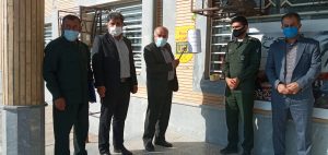 نواختن زنگ ایثارو مقاومت در مدرسه شهید باهنر شهرستان بهمئی بمناسبت هفته دفاع مقدس