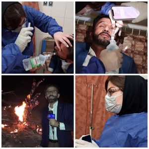 دکتر مهرنوش سینا ، ناجی خبرنگار صداوسیماشهرستان بهمئی