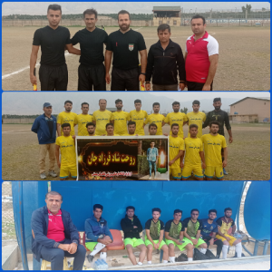 پایان  هفته اول مسابقات لیگ فوتبال بزرگسالان یادواره شهیدسلیمانی درشهرستان بهمئی