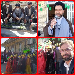 جشن پیروزی انقلاب اسلامی در شهرک ولیعصر شهرستان بهمئی + تصاویر