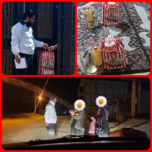 توزیع بسته های معیشتی، لباس وکفش درعید مبعث /اهداء پوشش و کمک به خانواده های زندانیان