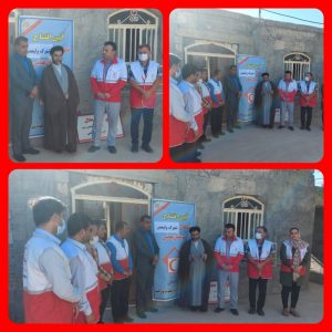 افتتاحیه خانه هلال روستایی در شهرک ولیعصرشهرستان بهمئی