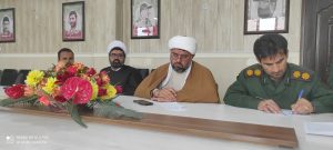 جلسه قرارگاه مسجد محوری شهرستان بهمئی برگزار شد