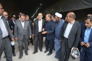 وزیر کشور از جاده در دست اجرای یاسوج به سی سخت بازدید کرد